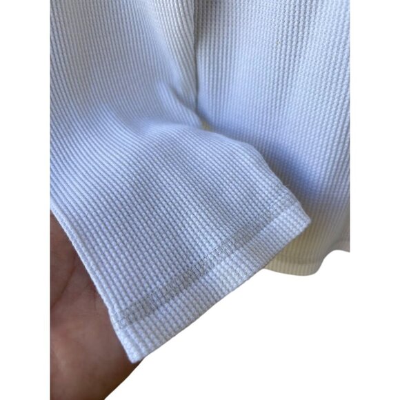 Third Rail Size M White Long Sleeve Thermal Skull‎ & Wings Graphic - Picture 4 of 4